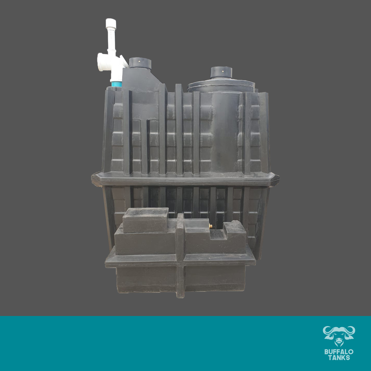 Buffalo Tanks Products -  1000L Bio-Separator with 40L Wall Tank